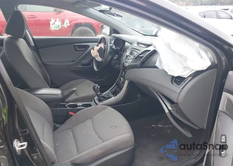 2014 Hyundai Elantra Se from USA, damaged, VIN 5NPDH4AE7EH499787